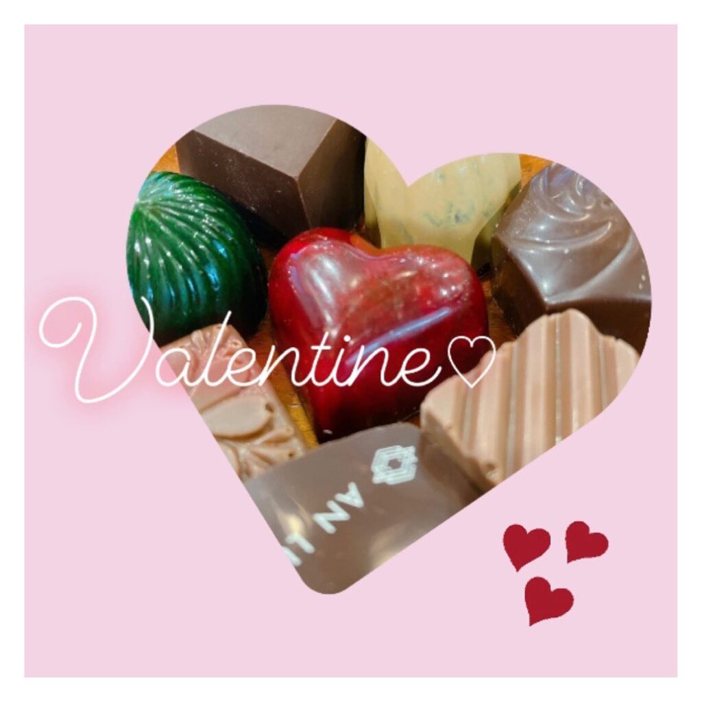 ♡Valentineのお知らせ♡2/13（火）・2/14（水）営業いたします！時間も通常通り10時~18時です！！それに伴いまして、2/19（月）~2/22（木）がお休みになります。